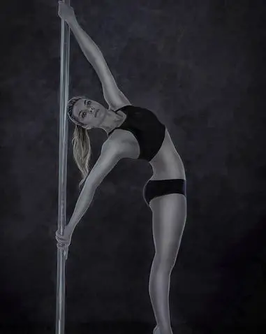 intermediate pole dance tricks